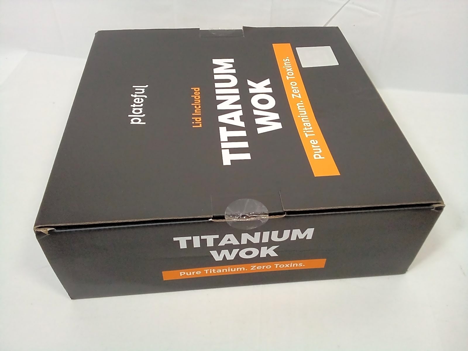 Plateful 12.5″ Titanium Pro Wok with Lid