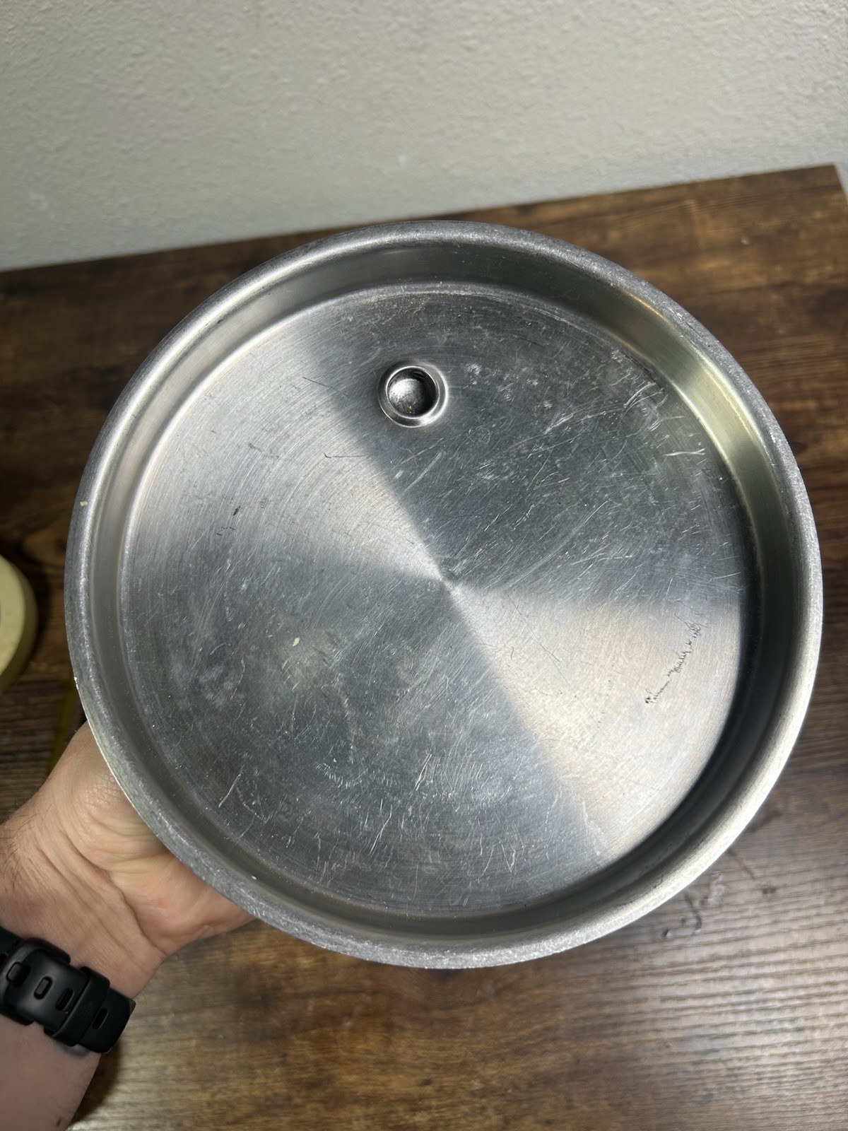 Vintage Saladmaster Vapo Steam Replacement Lid 7 5/8″ Salad Master Vented Lid