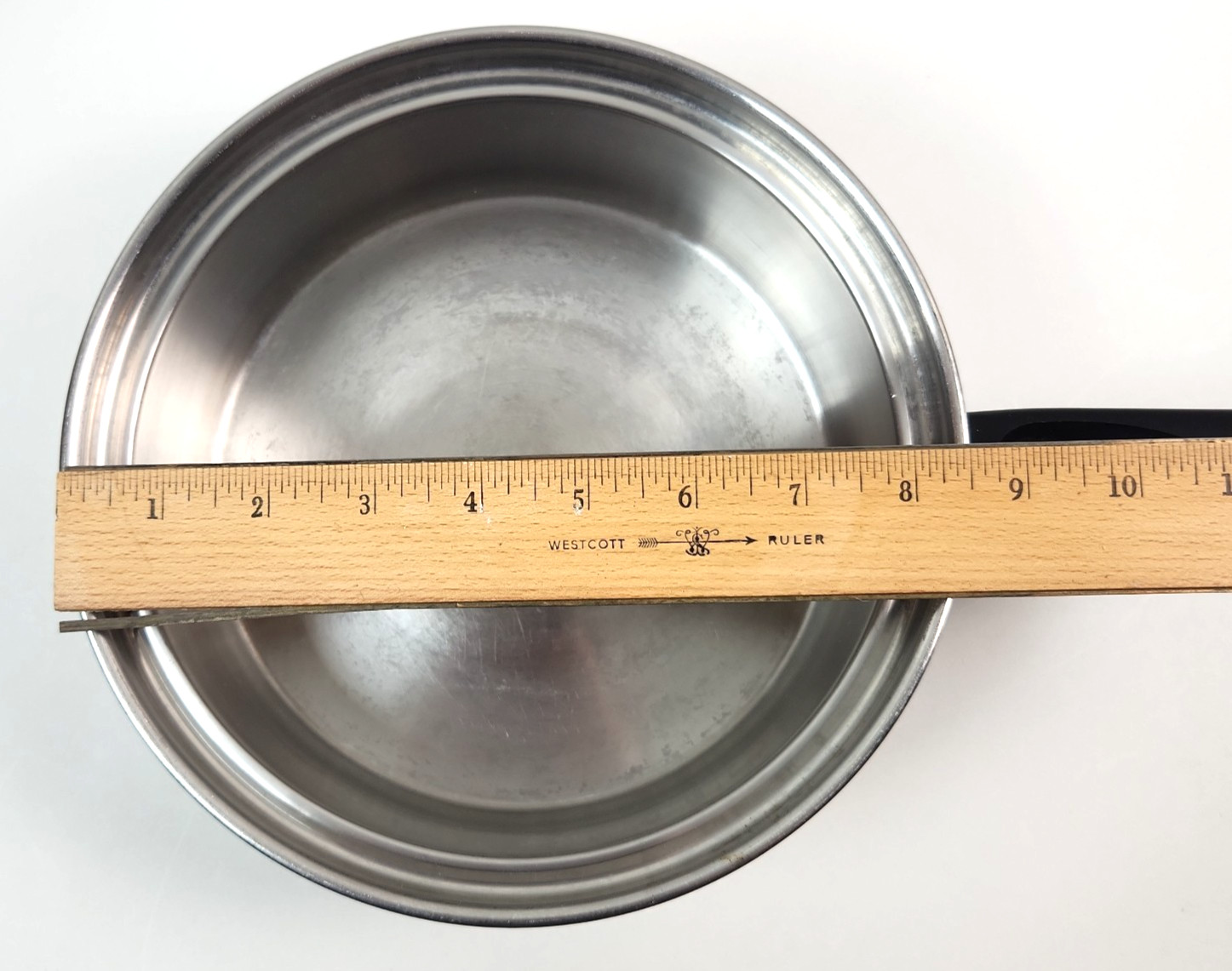LUSTRE CRAFT 5 PLY MULTICORE COOKWARE STOCK POT W/ LID, 3 SAUCE PANS 2 LIDS 7 PC