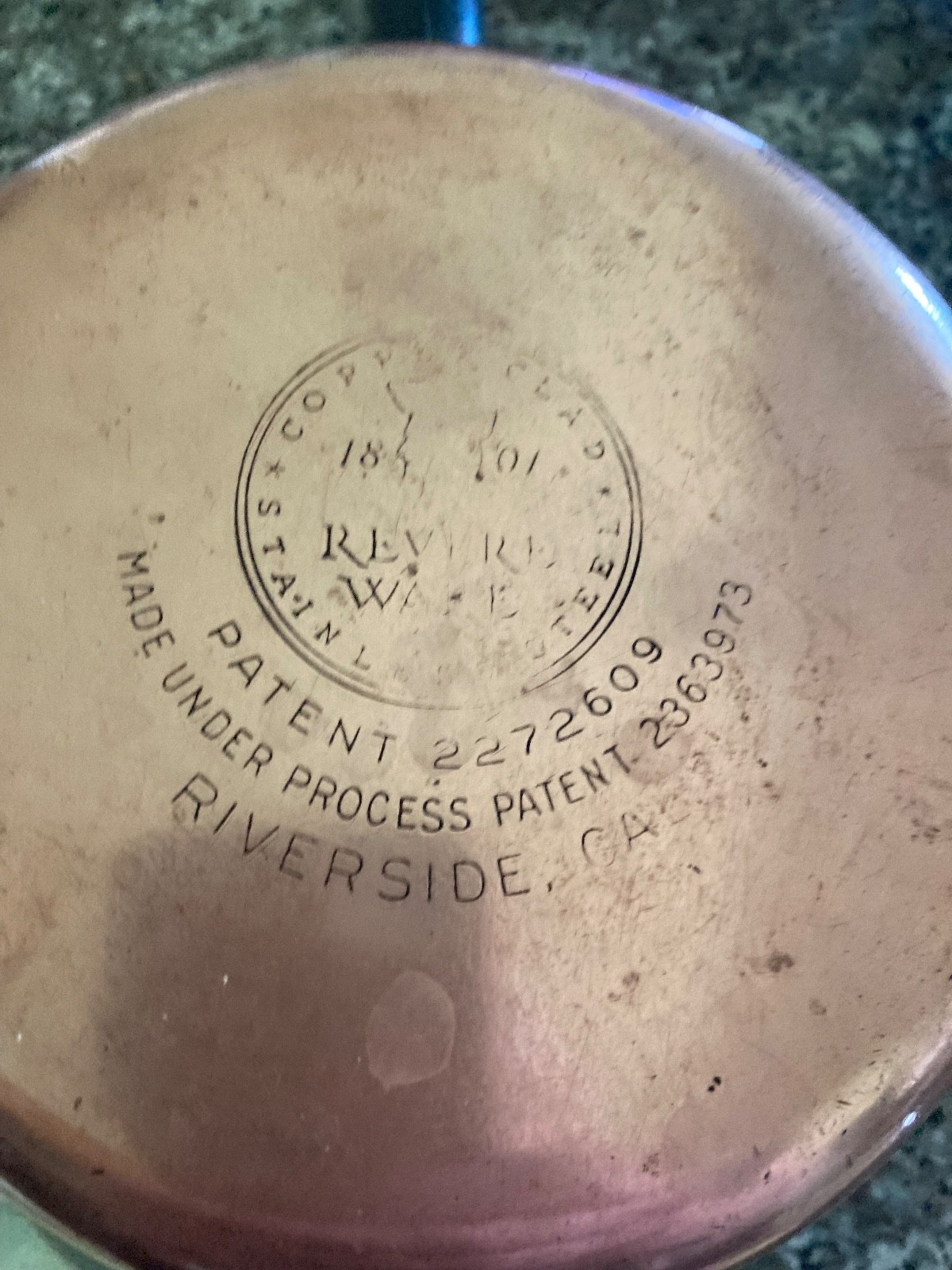 Revere Ware Pre-68 Copper Bottom 7 Pc 1-,1.5-4qt. Sauce Pots Lids VTG, +insert