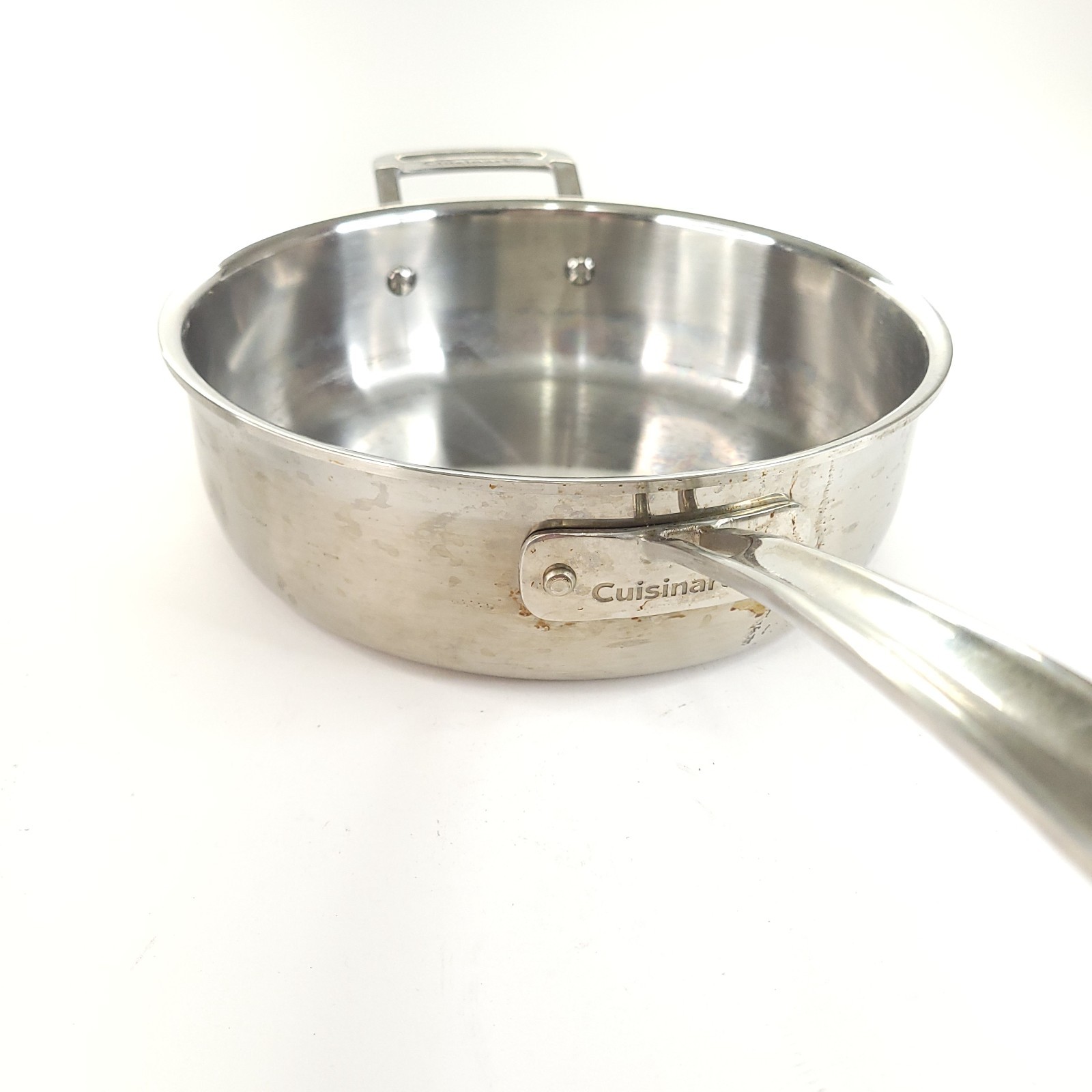 Cuisinart Multiclad Pro 3.5 Qt Stainless Steel Sauté Pan With Lid MCPS33-24HN