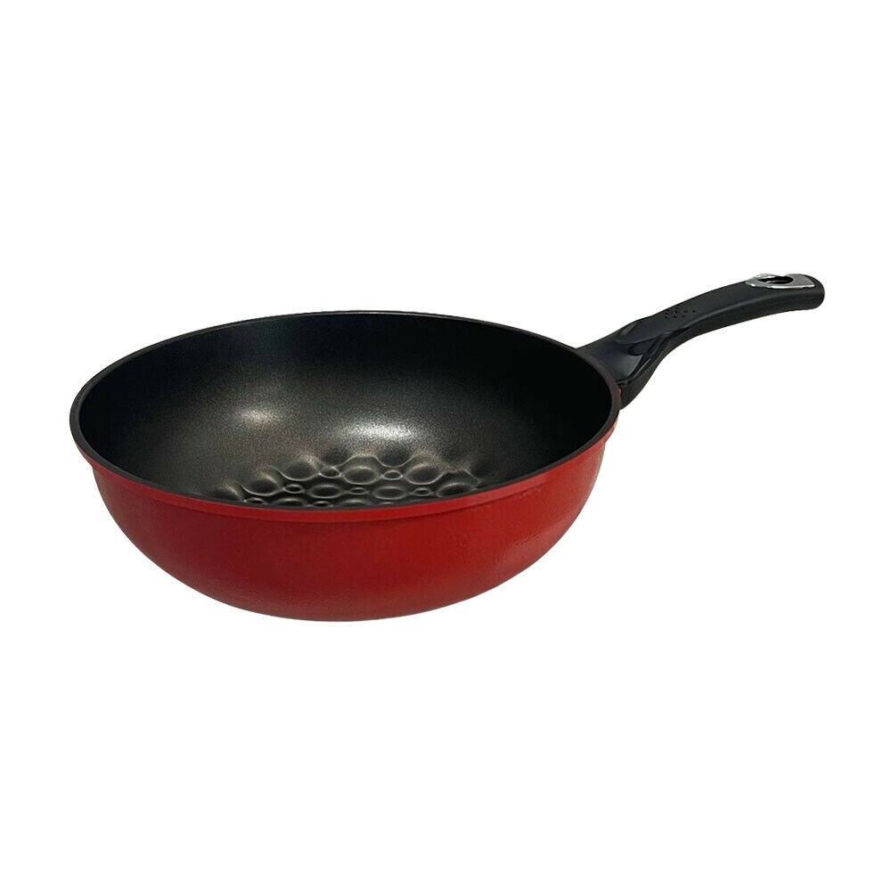 3D Diamond Coating Nonstick Wok Frying Pan 13.5″/32cm Made in Korea 1/2 price