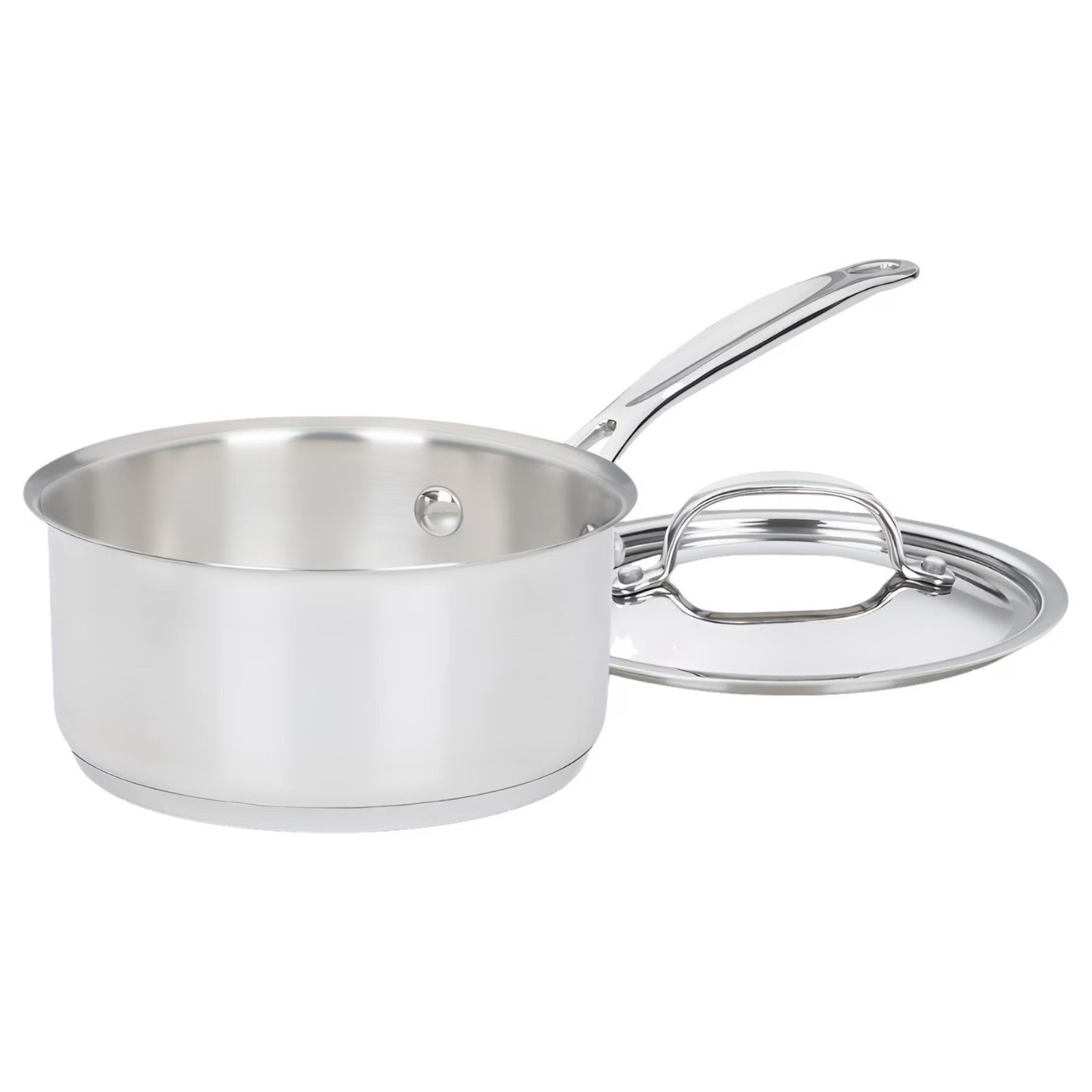 Cuisinart Chef’s Classic Stainless Steel 1.5 Qt Saucepan w/Cover US Stock