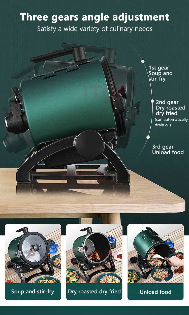 Outdoor Home Automatic Stir-Fry Machine Smart Cooking Cooking Stir-Fry Robot