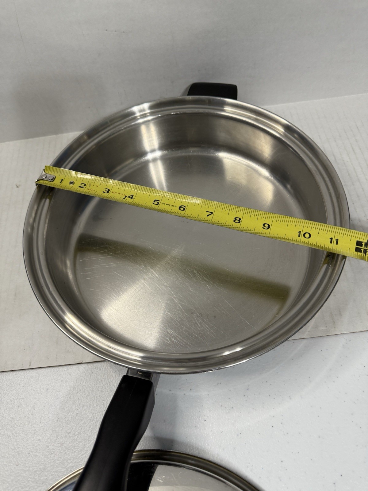 CUTCO 5 Ply Aluminum Core 11.5” Fry Pan With Lid Made In USA
