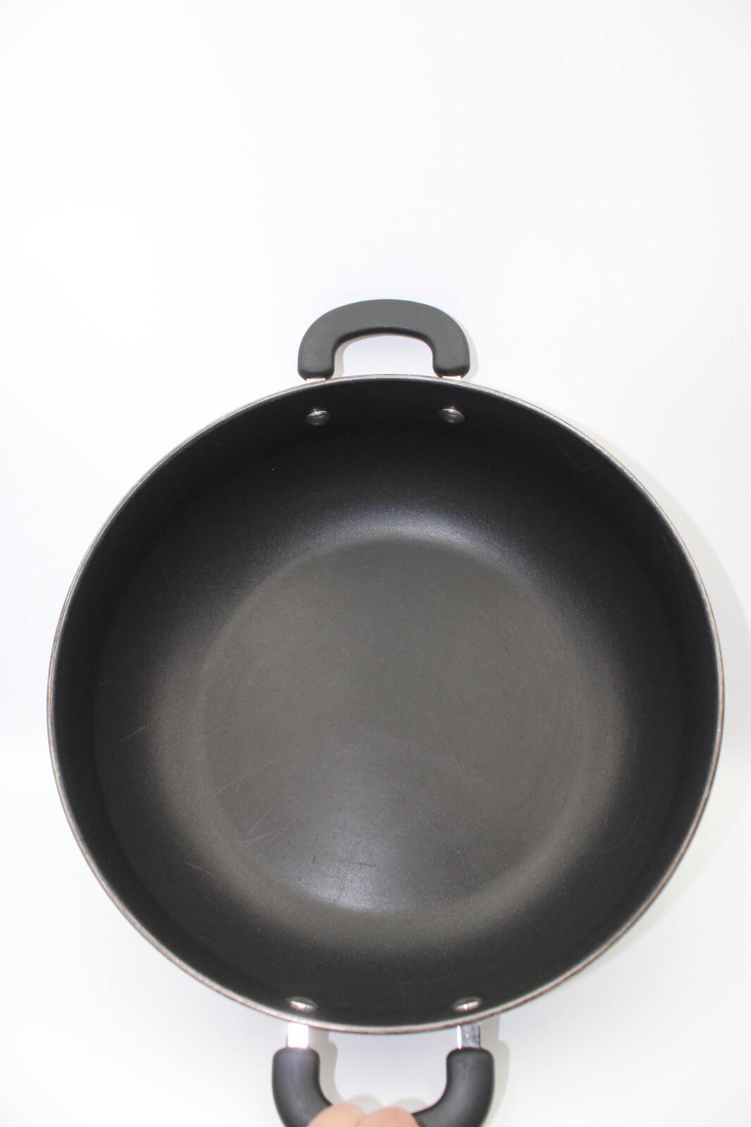 Cook Essentials 7 Pc -18/10 Non Stick Black Handles Cookware Set-2 Qt 3 Qt 12″