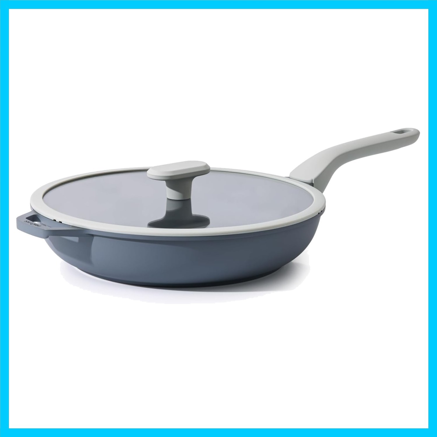 Nonstick Ceramic Frying Pan with Lid, 8/10/12 Inch, Metal Utensil Safe, PFOA …