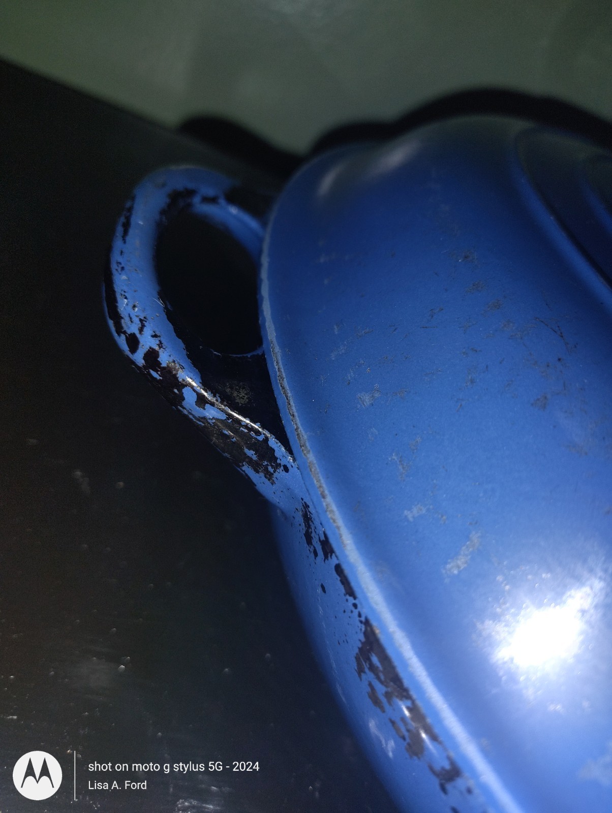 Le Creuset #30 Blue Enameled Cast Iron Braiser Buffet Casserole Pan w/Lid France