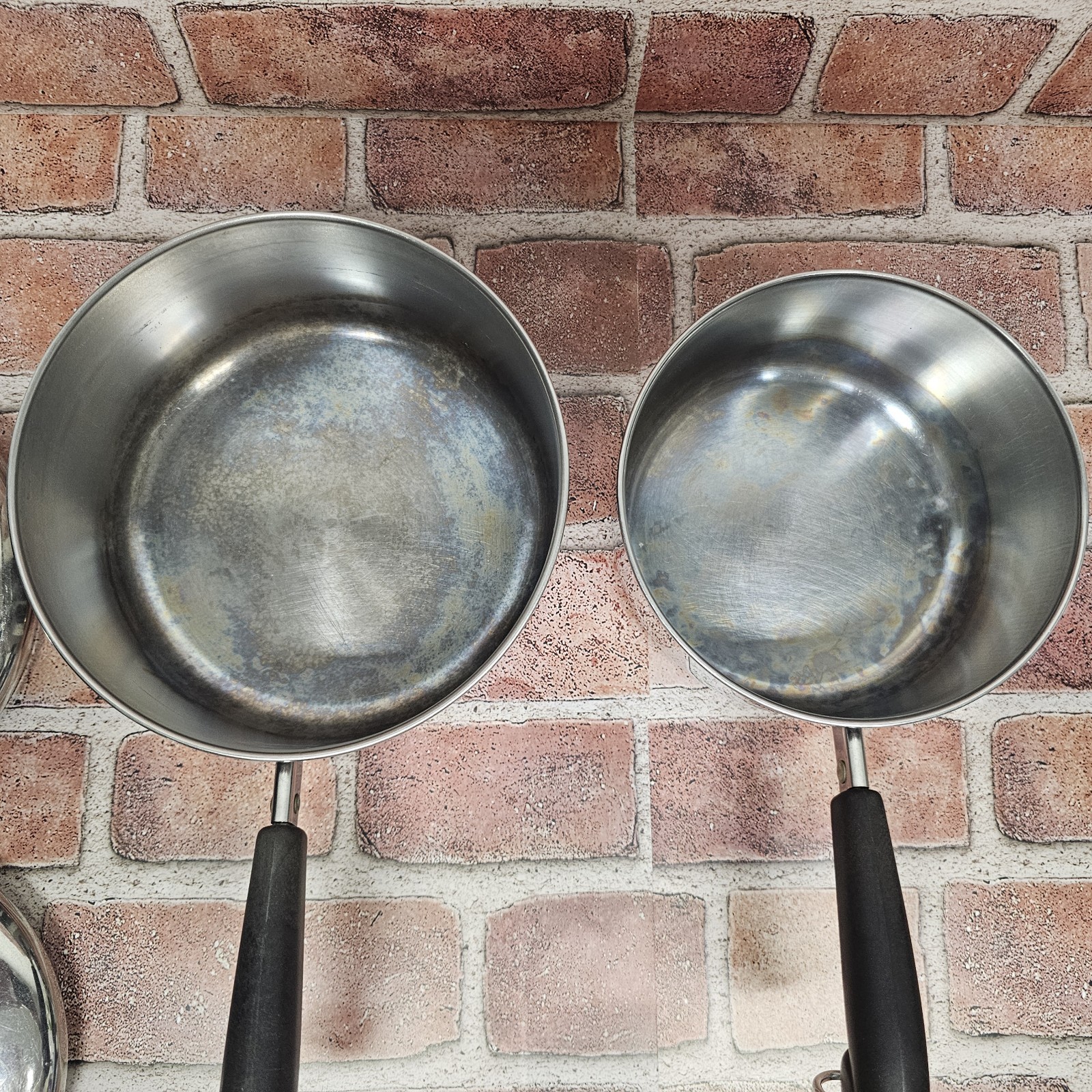 Revere Ware Saucepans 1.5 and 2 Quart w/ Lids