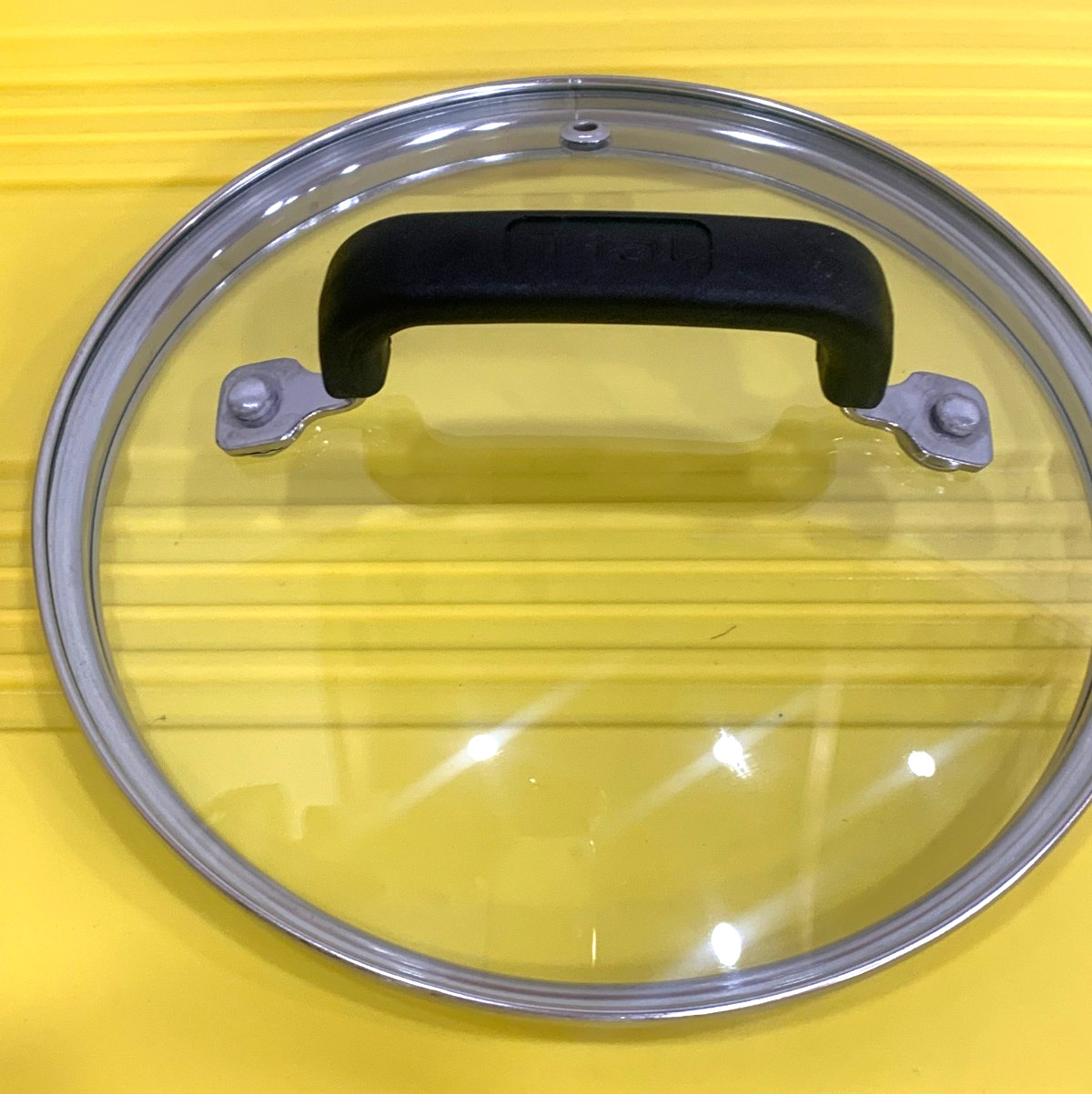 T-FAL Round Glass Vented 7″Inner Replacement Lid for Pot/ Pan / Saucepan