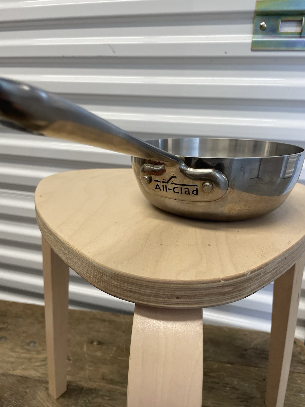 Handy Size All Clad D3 1 Qt Saucier Pan