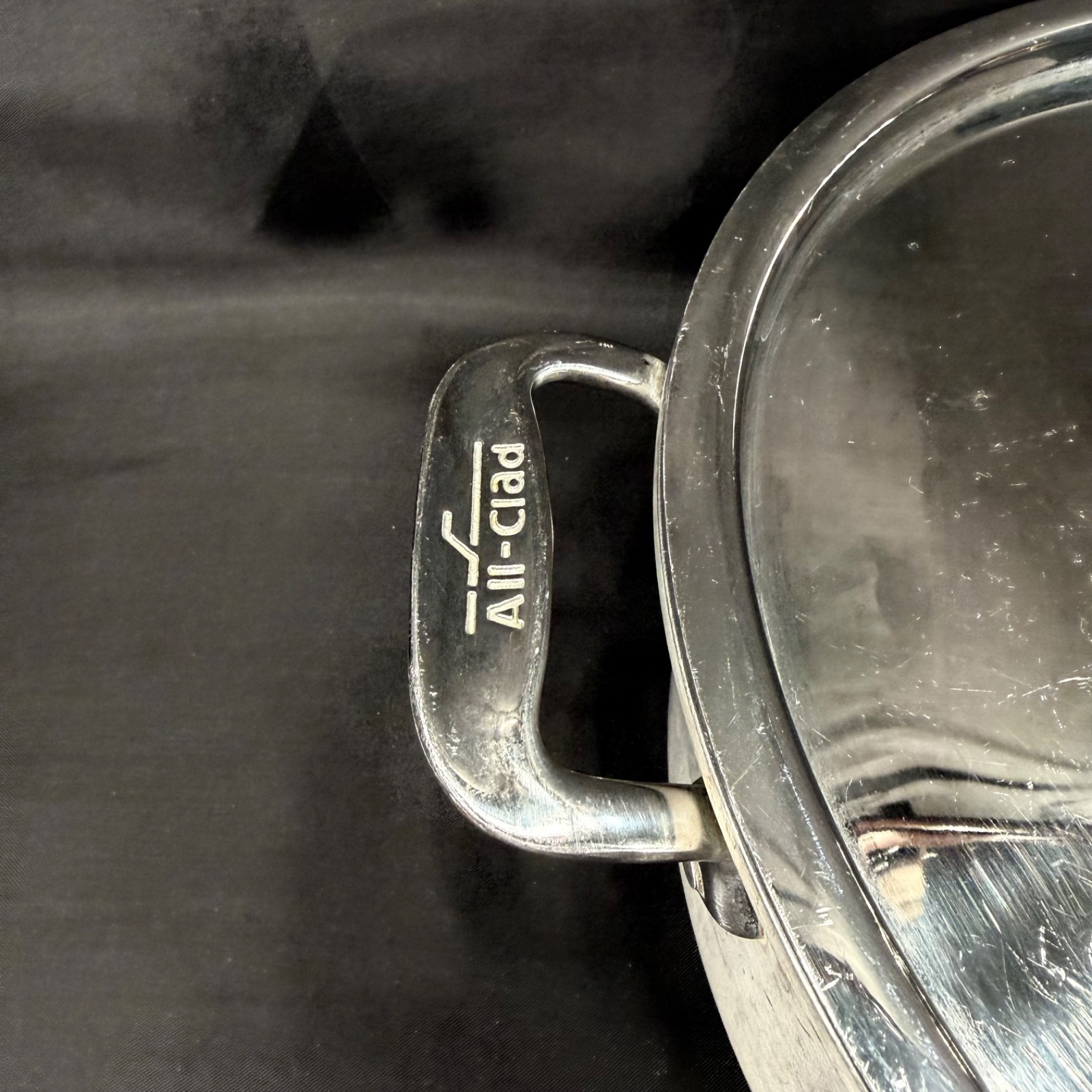 Vintage All Clad Master Chef2 Stockpot 6 Qt. Stainless Steel w/Lid – Made in USA