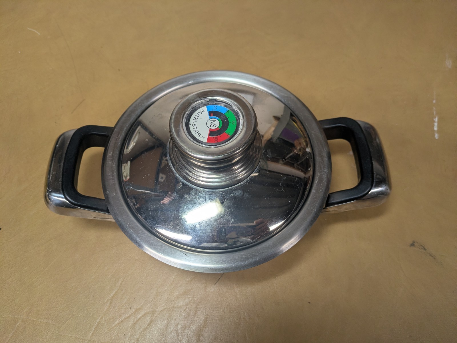Nutri Stahl Nutri Thermic 24 Element Stainless 1 Qt Saucepan Pot with Lid