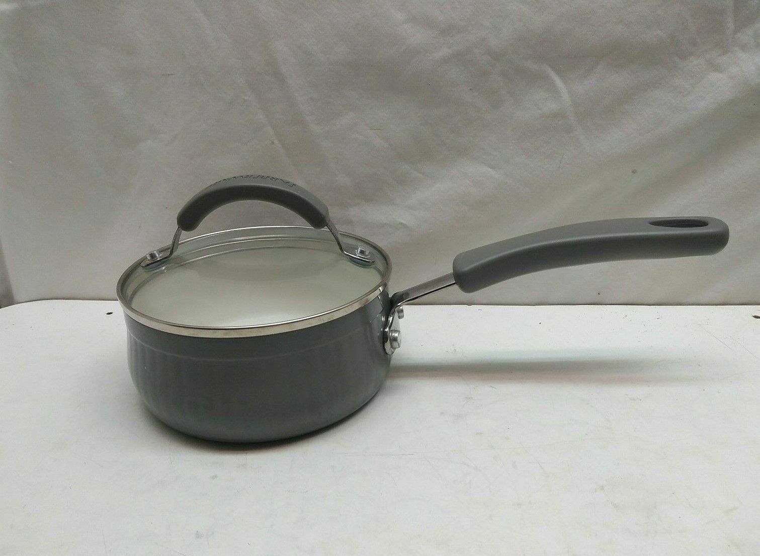 Farberware Non Stick 1.0Qt Saucepan Saute Stir Fry Butter Gravy Pot Lid