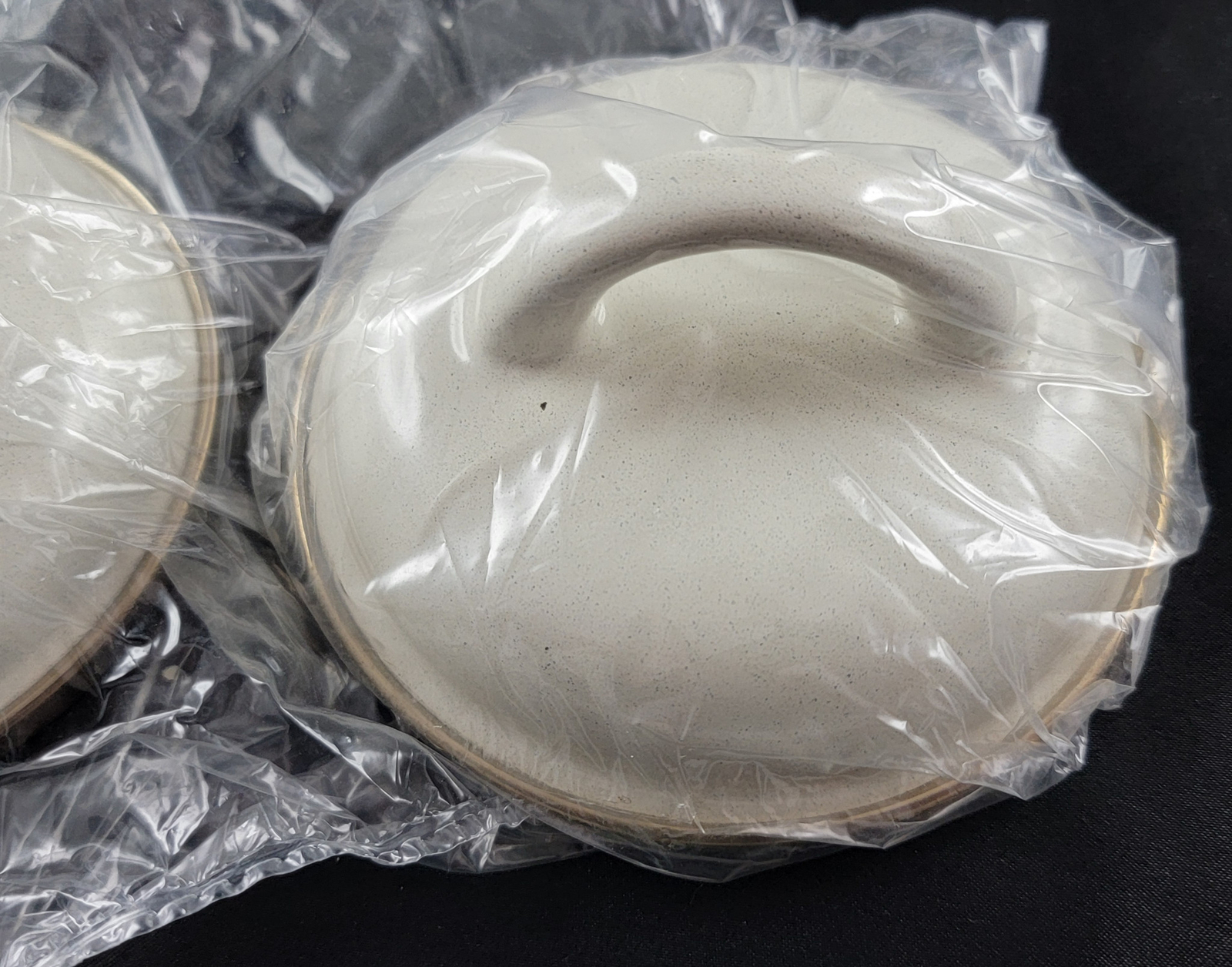 2 Pack Covered Soup Casserole Bowl Pot 0.5 Quart Mediterranean Gold Collection