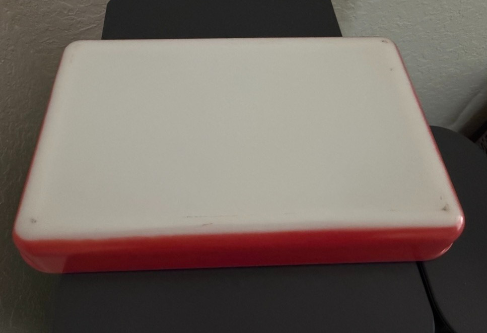 Vintage Pyrex Flamingo Pink 232 Rectangular Baking Dish Lasagna Cake Pan MCM