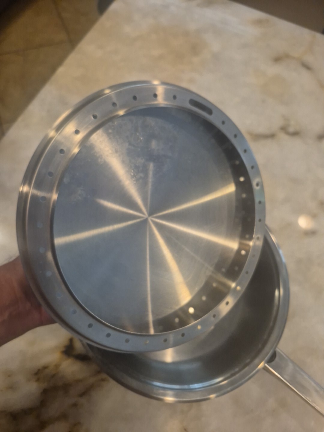 Rainbow Stainless Steel Nutri-thermic Compact Base 10″ Saute Pan W/ Lid