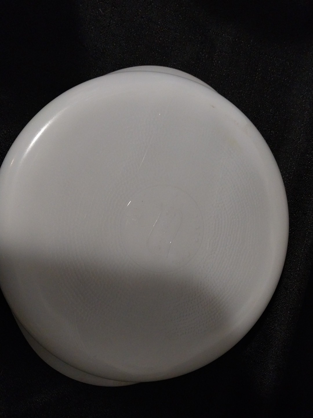 Vintage Glasbake Green Daisy 8″ J2429 Baking Dish USA