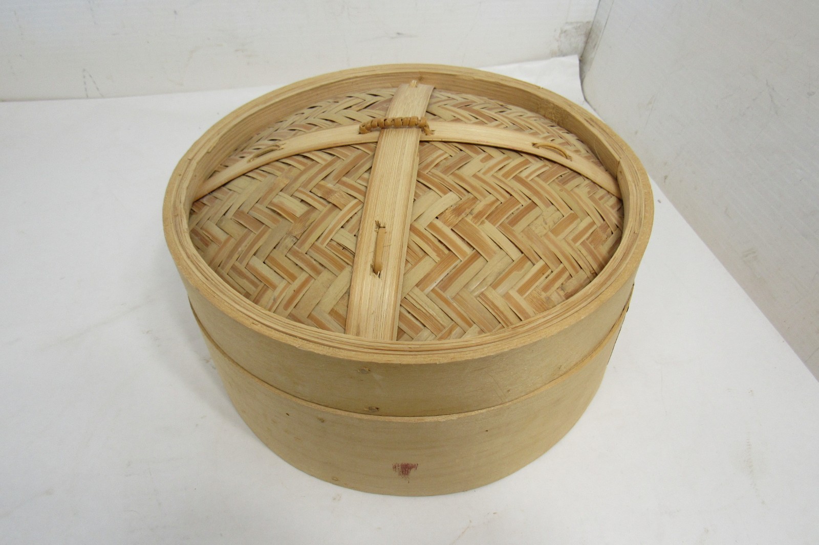 Natural Bamboo Asian Steamer Basket 9″ x 6″ Cooking