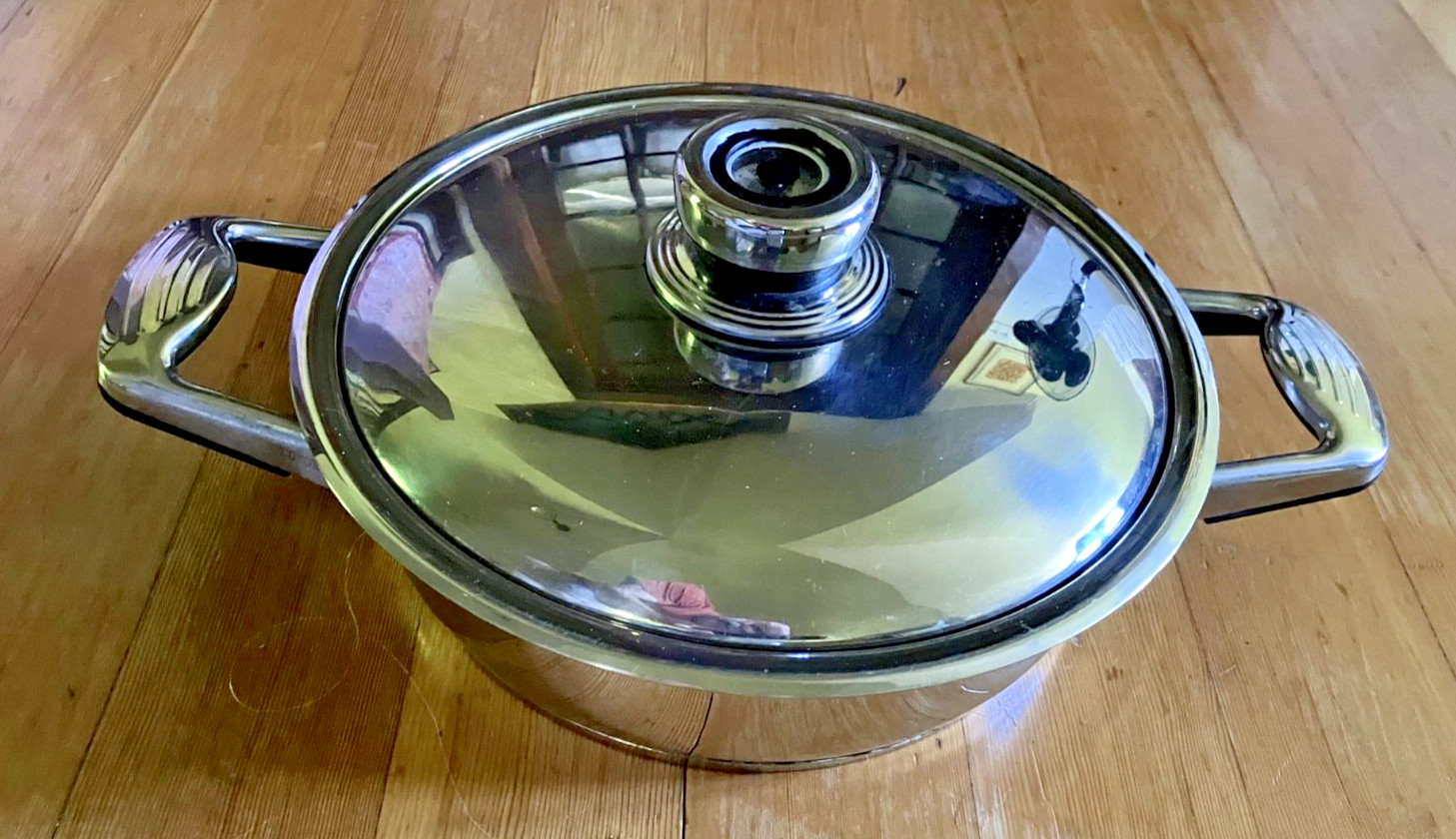 Professional Platinum cookware system large skillet sauté with cover, Nice!!!