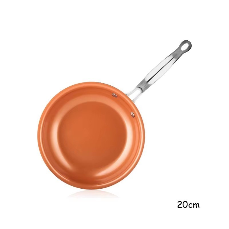 Non-Stick Frying Pan Ceramic Coating Skillet Cookware Titanium Coating Round