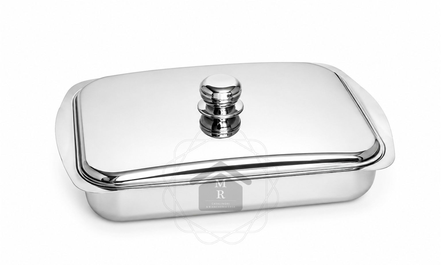 Rosiere Lasagner Panes with Lid – 18/10 Stainless Steel Sonia