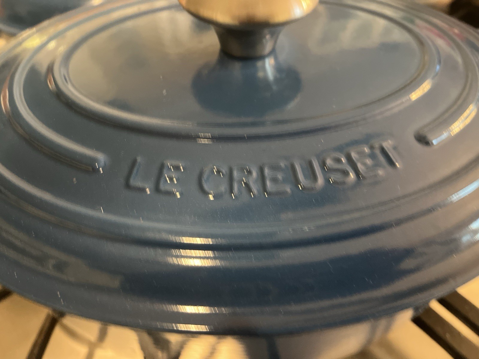 Le Creuset Signature 4.7qt Oval Dutch Oven Marseille Blue France