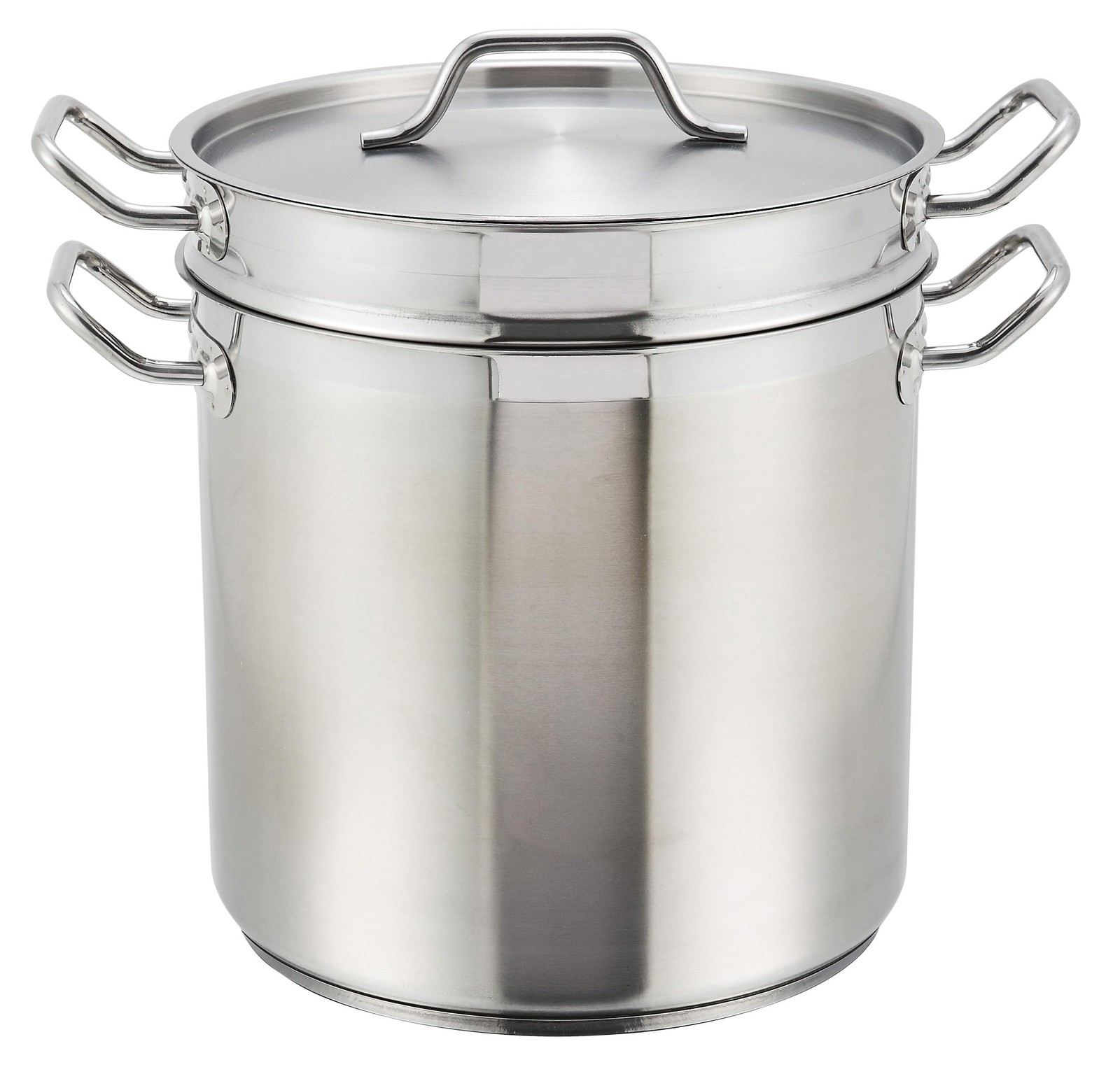 12qt S/S Double Boiler w/Cover