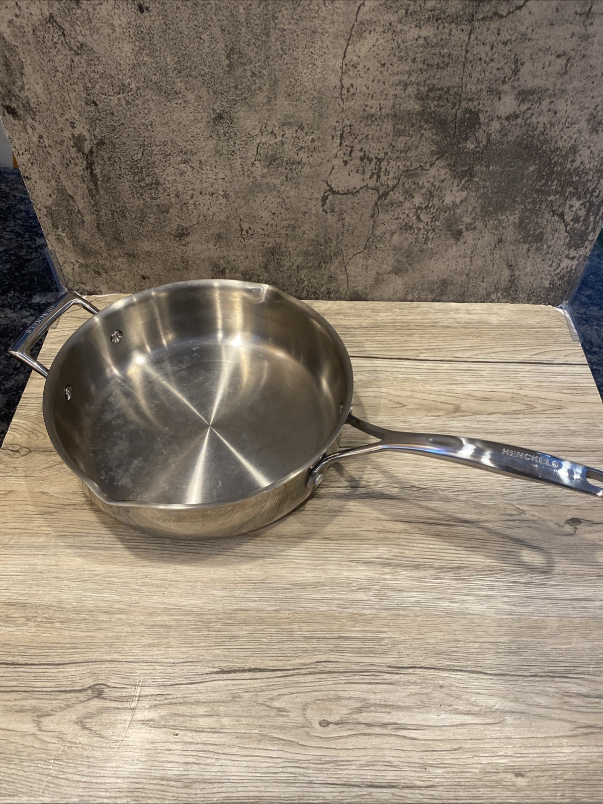 Henckels 4 Qt Stainless Steel Sauce, Pan Gas, Electro, Induction, Halogen, Pour