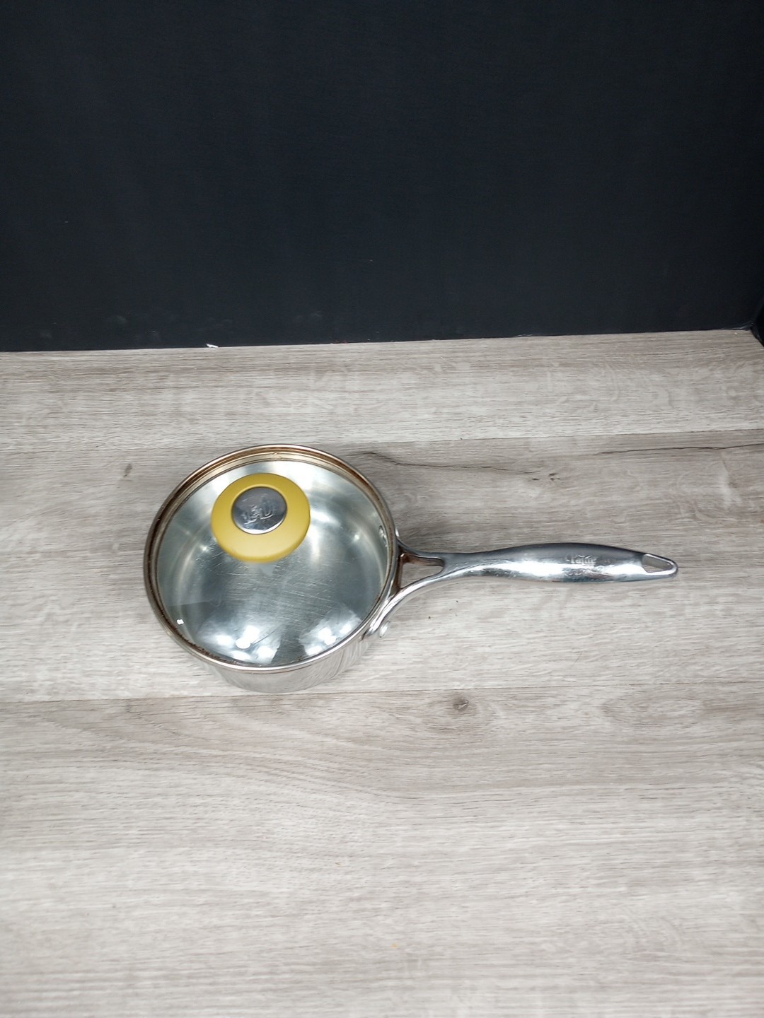 Palm Restaurant Stainless SteelTri-Ply Saucier Pan Pot w/ Lid Heavy Chef Quality