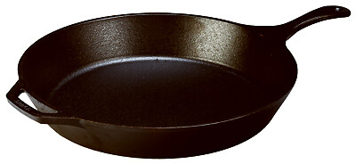 Lodge L14SK3 Skillet, Seasoned Cast Iron, 15-In. – Quantity 1