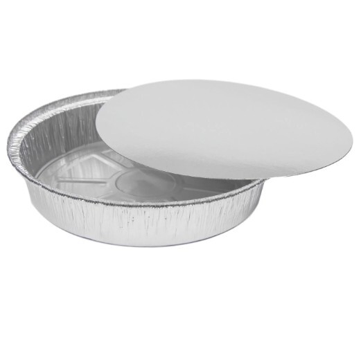 Disposable Aluminum Pans 6 Inch with Lids