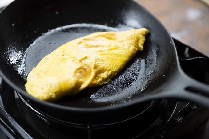 Iwachu 24600 Omelette 22cm Nambu Ironware Inner Diameter 20.5cm IH Frying Pan
