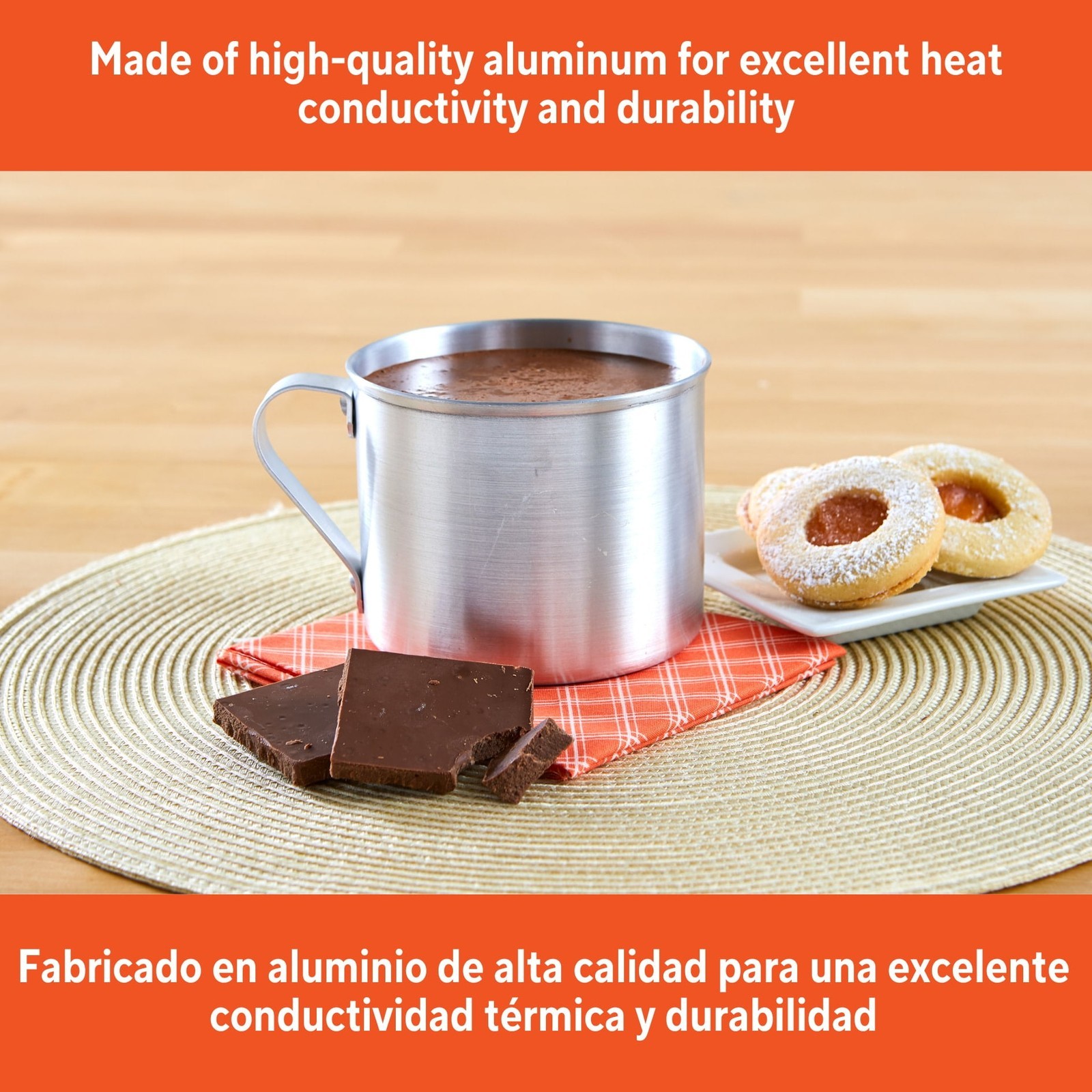 (2 pack 0.7qt Aluminum Mug