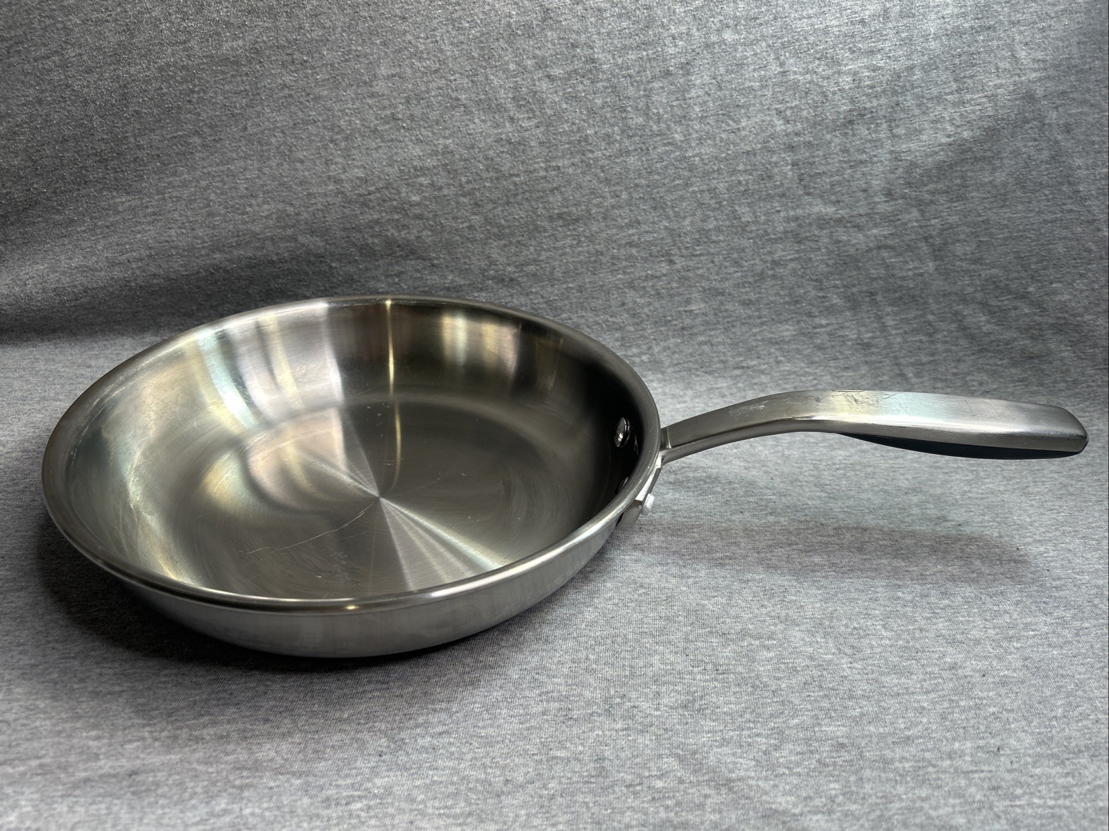 IKEA 9 1/2 Inch Fry Pan Solid Stainless Sensuell Made In China