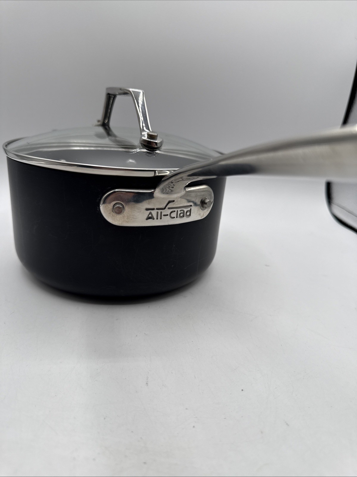 All-Clad Metal Crafters Nonstick 2.5-Qt. Saucepan with Glass Lid