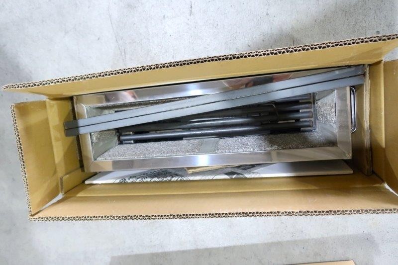 Stainless Charcoal Grill Yakitori BBQ Charcoal Stove 450×140×H165mm New from J