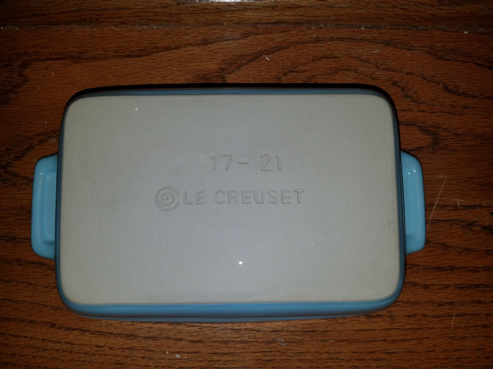 Le Creuset Individual Sky/Light/ Powder Blue Baking Dish 19cm 7 in x 5in