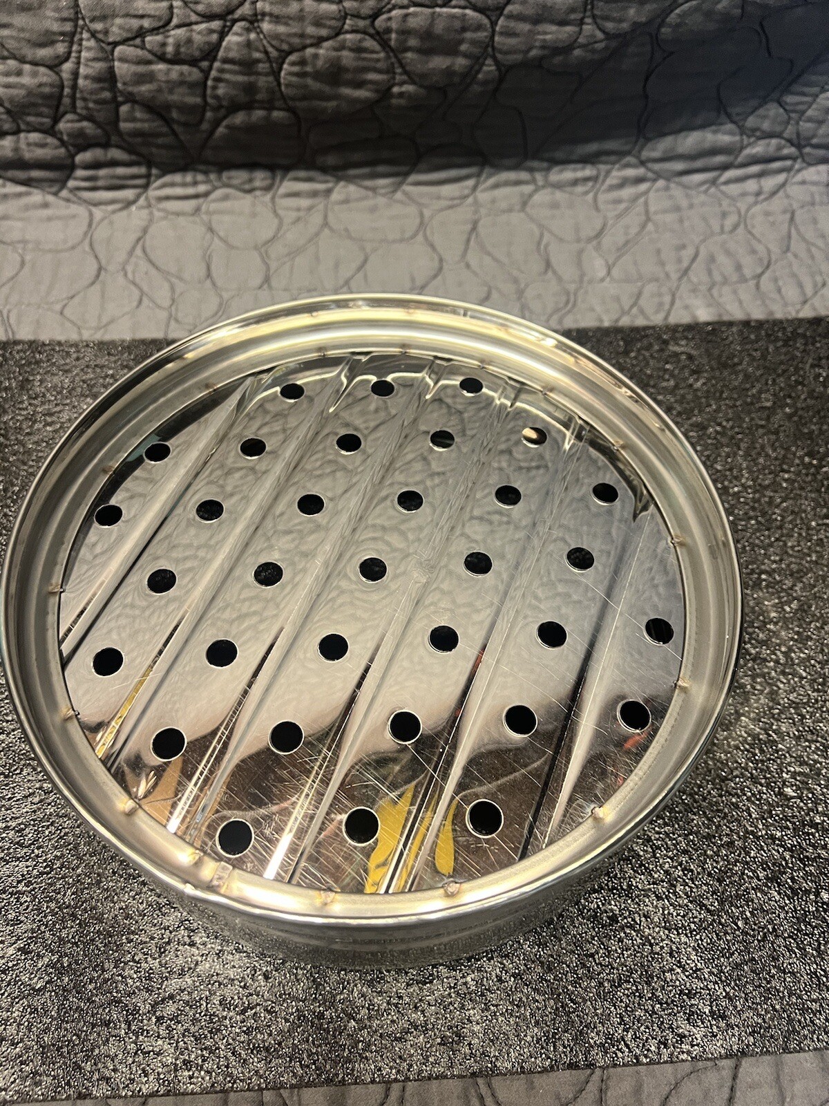 Stainless Steel Pressure Cooker Basket 5 1/2″ Heavy Duty 2 1/8″ Deep