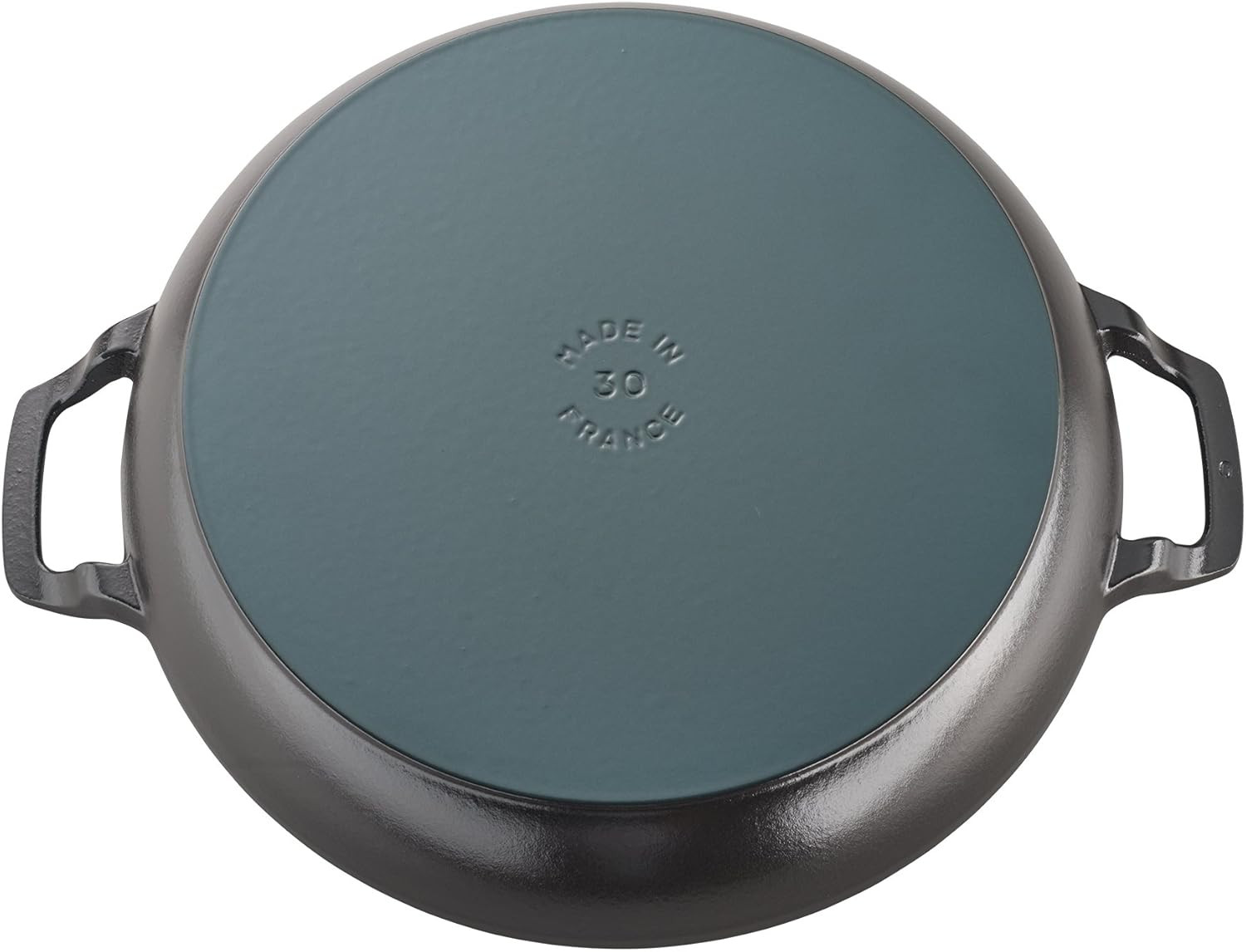 Cast Iron Braiser w/ Glass Lid, Dutch Oven, 3.5-Qt, Serves 3-4, Matte Black