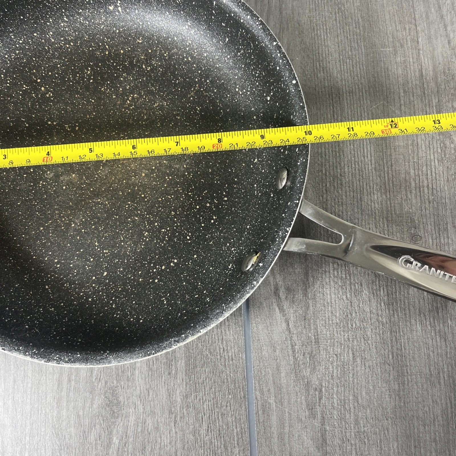 Granitestone 10″ Speckled Black Skillet Frying Pan