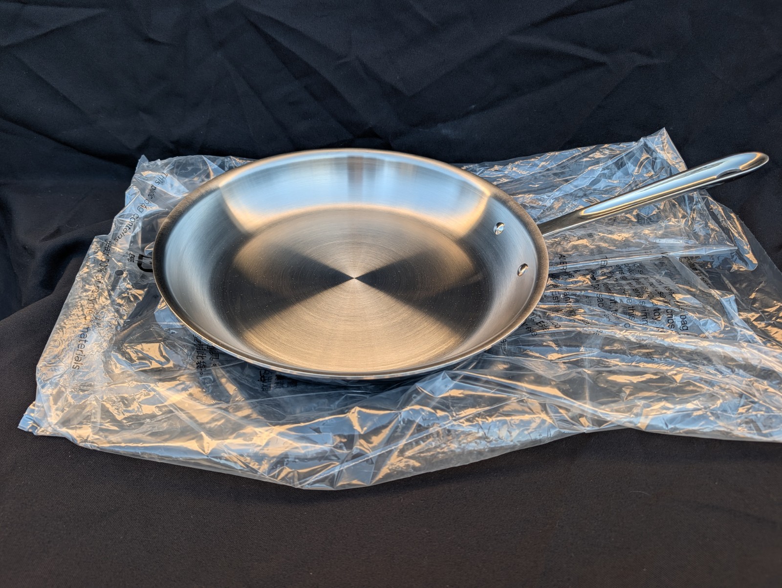All-Clad ® D3 Stainless Steel 12 Inch Fry Pan – 4112- Tri-Ply – New OB