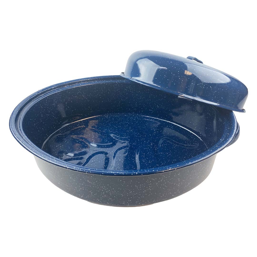 Granite Ware Limited Edition Oval Blue Roaster – 18″