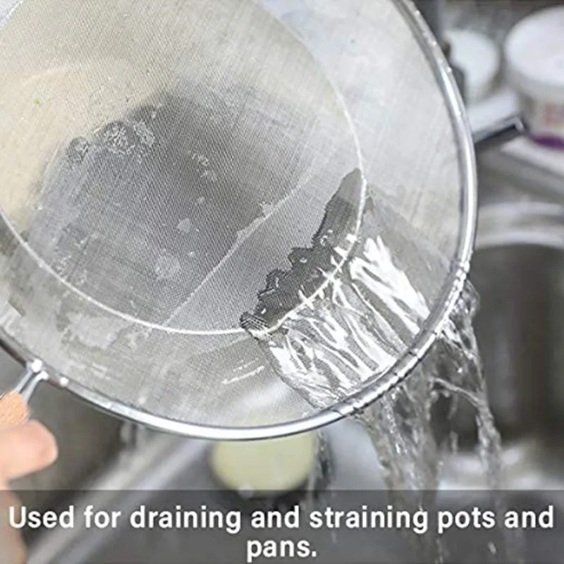 Stainless Steel Splatter Screen Frying Pan Guard – Anti Oil Splash Grease Screen