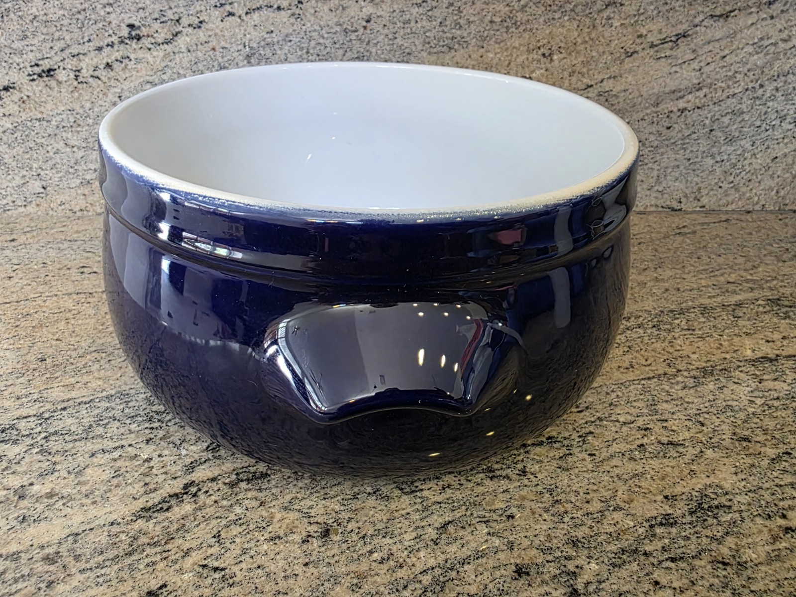 DARK BLUE DUTCH OVEN POT