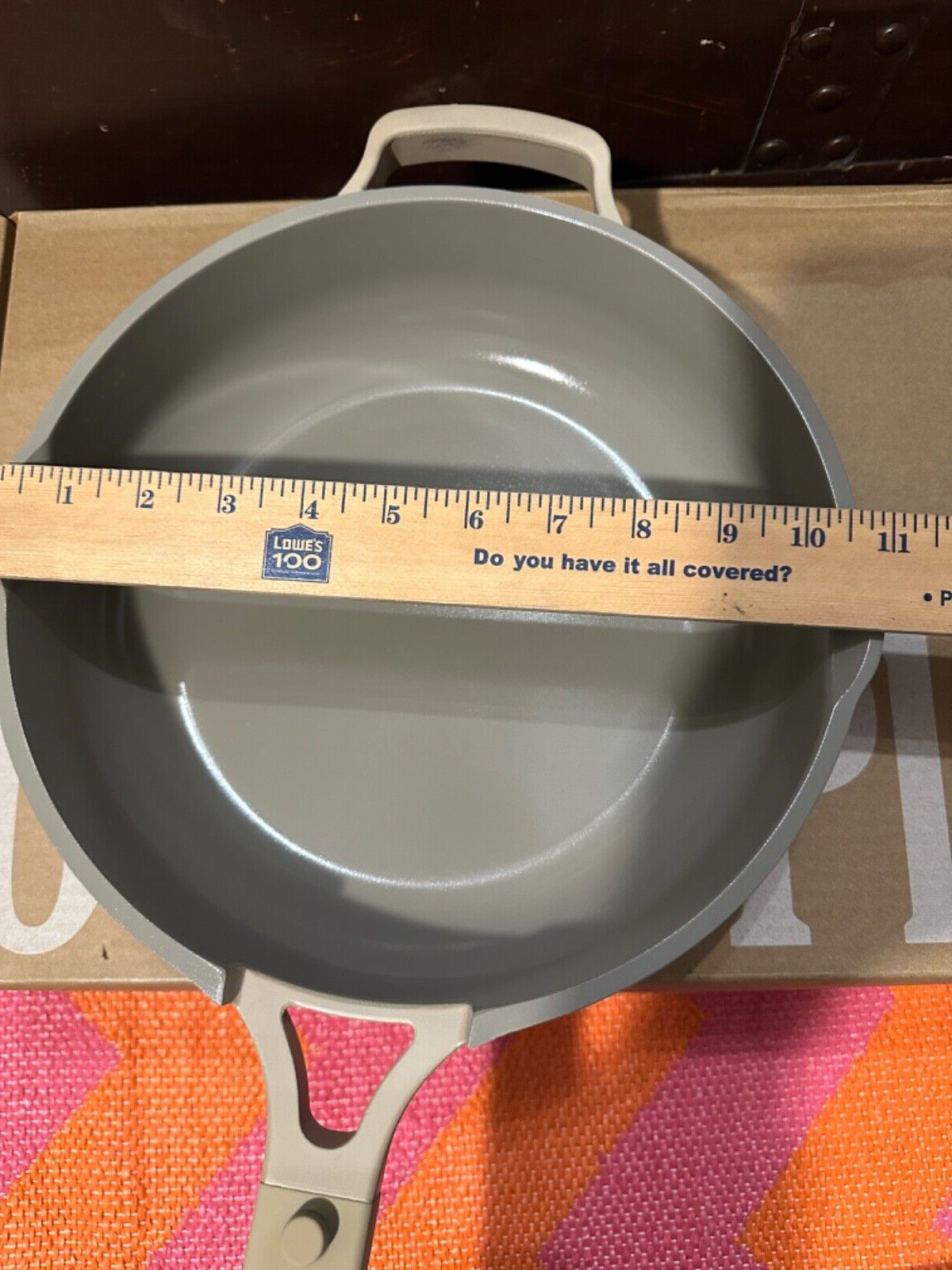 Our Place Always Pan 2.6 Qt 10.5” w/ Wooden Spoon + Steamer Basket -2.0 Steam