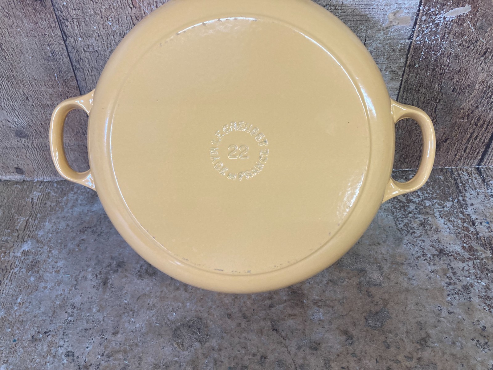 Le Creuset Shallow Casserole Braiser 22cm 8-2/3in 1.5Qt Enamel Cast Iron