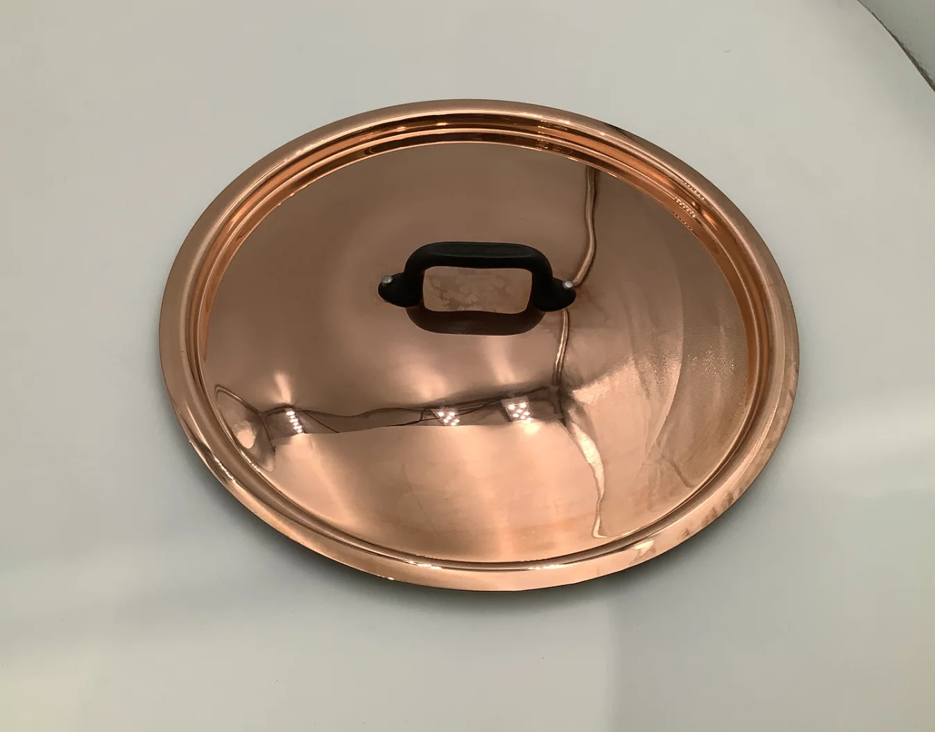 Mauviel M’Heritage 150 CI Polished Copper & Stainless Steel Saute pan. 9,45 In.