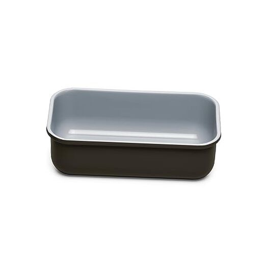 Non-Stick Ceramic 1 lb Loaf Pan – Naturally Slick Ceramic Loaf Pan (1lb) Black