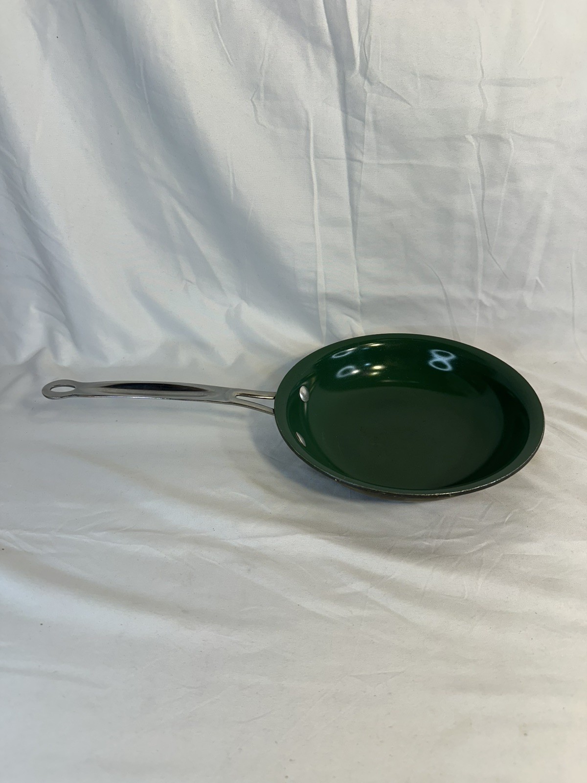 Orgreenic Kitchenware 8” CeramicGreen NonStick Fry Pan Skillet StayCool Handle